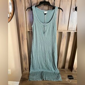 NWT teal tank dress